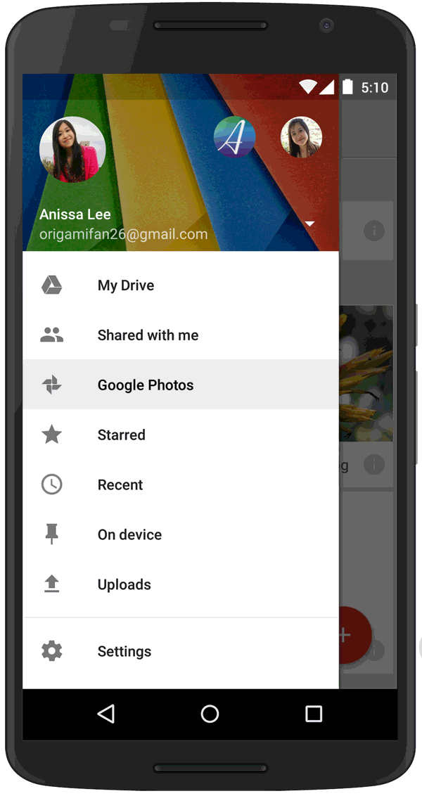 Google+ Drive Photos