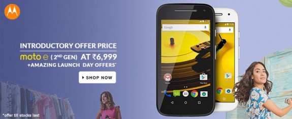 Motorola Moto E 2nd Gen 3G India