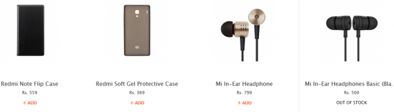 Xiaomi Accessories India