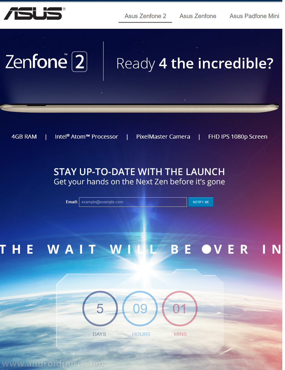 ASUS Zenfone 2 April 23rd