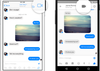 Facebook messenger video call1