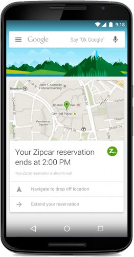 Google Now Cards