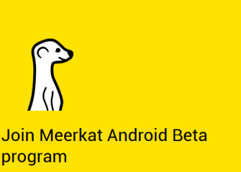Join Meerkat Android Beta