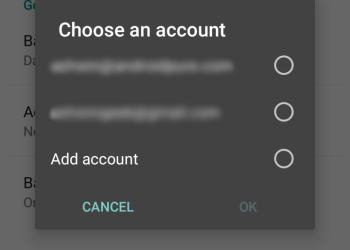 WhatsApp Google Drive Backup Choose Account