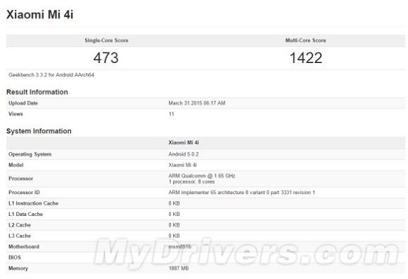Xiaomi Mi 4i