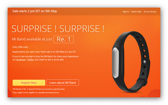 Xiaomi Mi Band