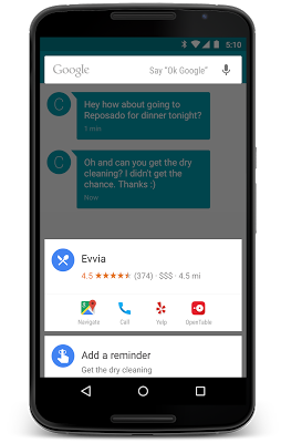 Android M Now On Tap