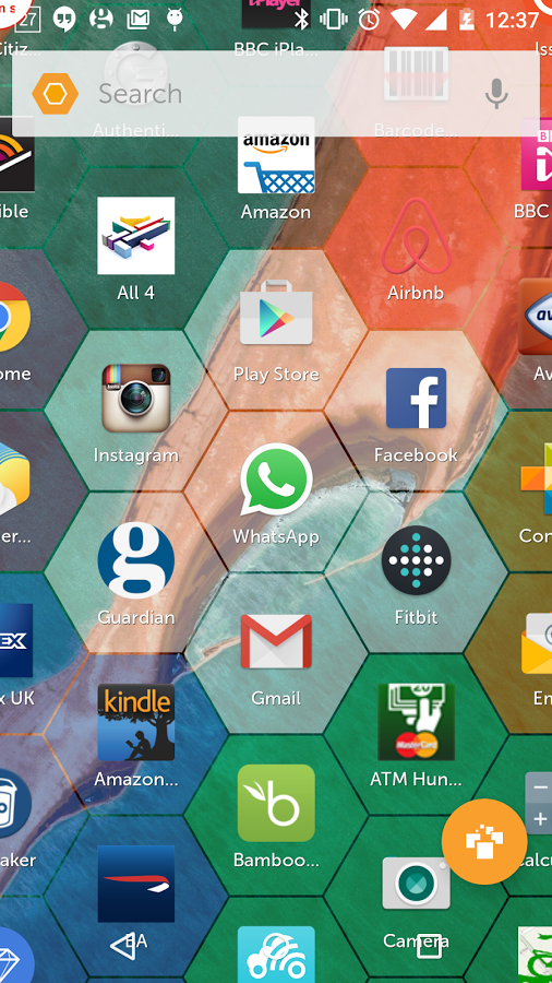 Hexy Launcher SwiftKey