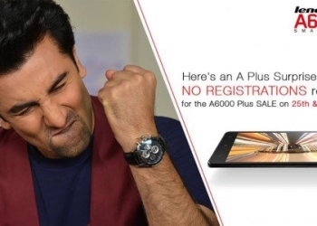 Lenovo A6000 Plus Open Sale India