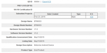 Moto 360 2nd Gen Smartwatch Bluetooth