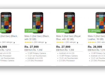 Moto X 2nd Gen Price Cut