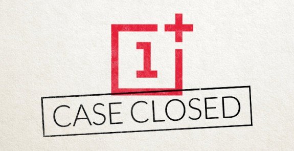 OnePlus One Case Closed India