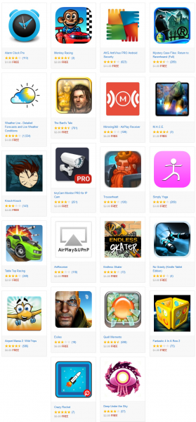 Amazon Appstore Free App of the Day Bundle June 2015 Games