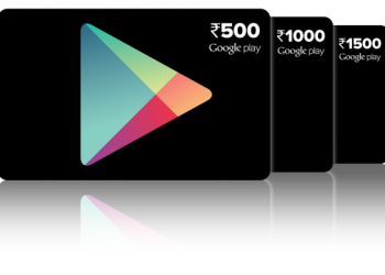 Google Play Gift Card Prepaid Voucher India