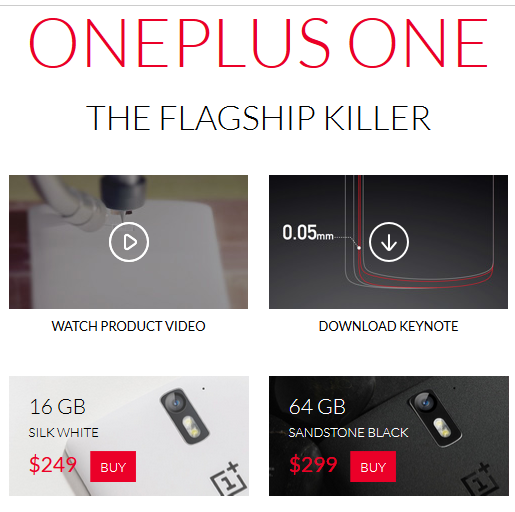 OnePlus One Price Cut