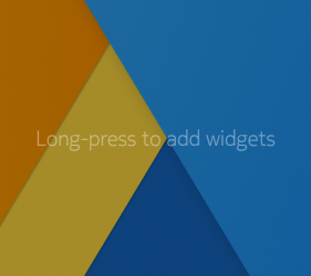 Z Launcher Add Widgets