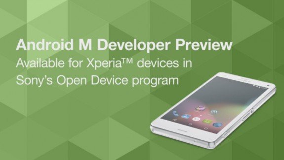 Sony android m preview