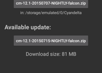 CyanDelta Updater Material Design UI