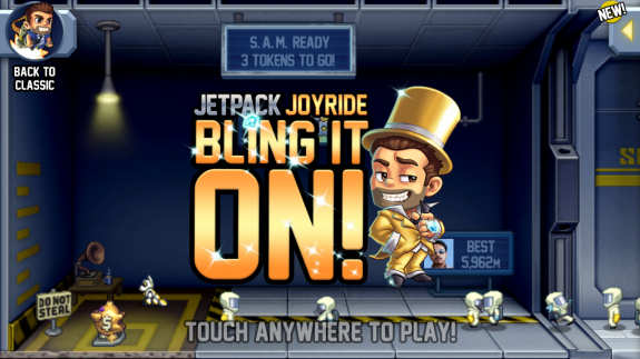 Jetpack Joyride Bling It On