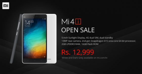 Xiaomi Mi4i OpenSale