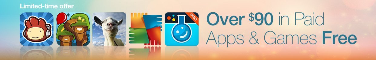 Amazon Appstore Android Agust 2015 Giveaway