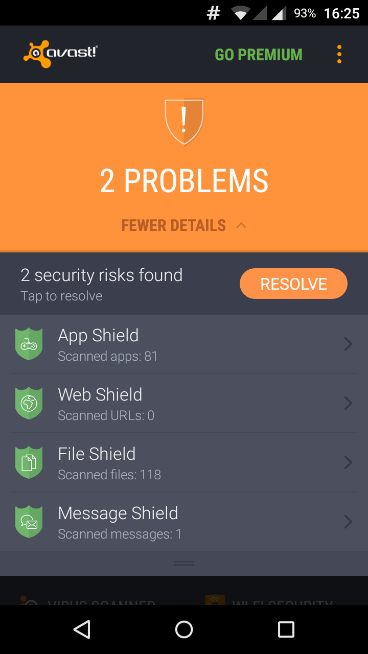 Avast Mobile Security Android