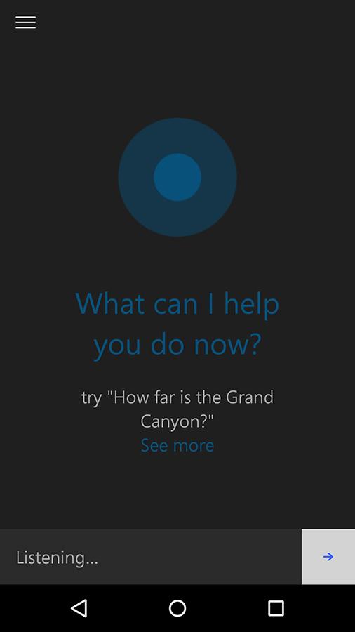 Cortana for Android Beta