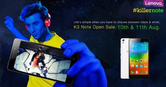 Lenovo K3 Note Open Sale