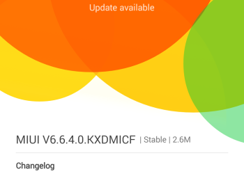 MIUI 6 Update 6.6.4.0.KXDMICF