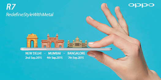 OPPO R7 India launch September