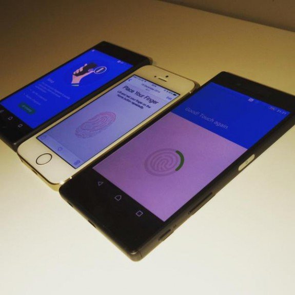 Xperia Z5 and Z5 Compact Sony Fingerprint scanner