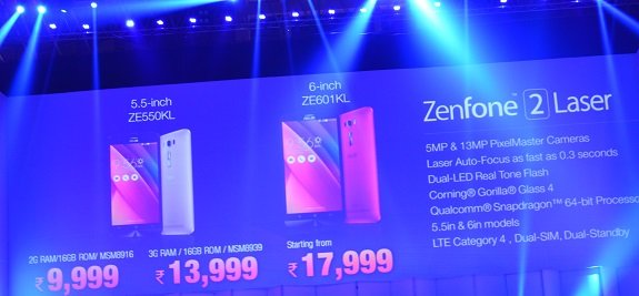 Zenfone 2 Laser