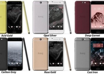 HTC Aero colours