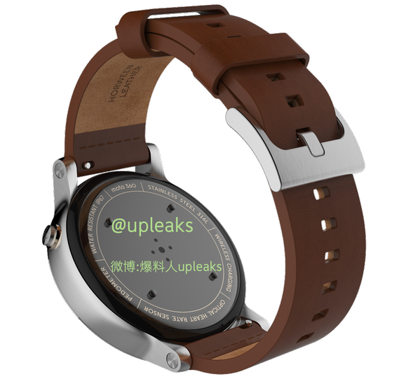 Moto 360 v2 leaked sensors