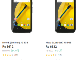 Motorola Snapdeal Moto E