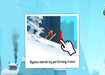 Ski Safari 2 bypass animals trick