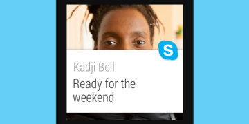 Skype for Android Wear Status