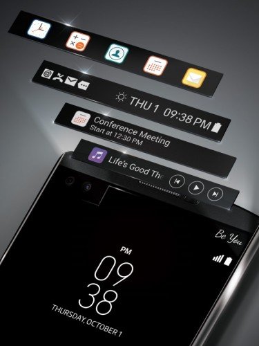 LG V10 ticker