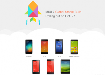 MIUI 7 Global Stable Version Roll out
