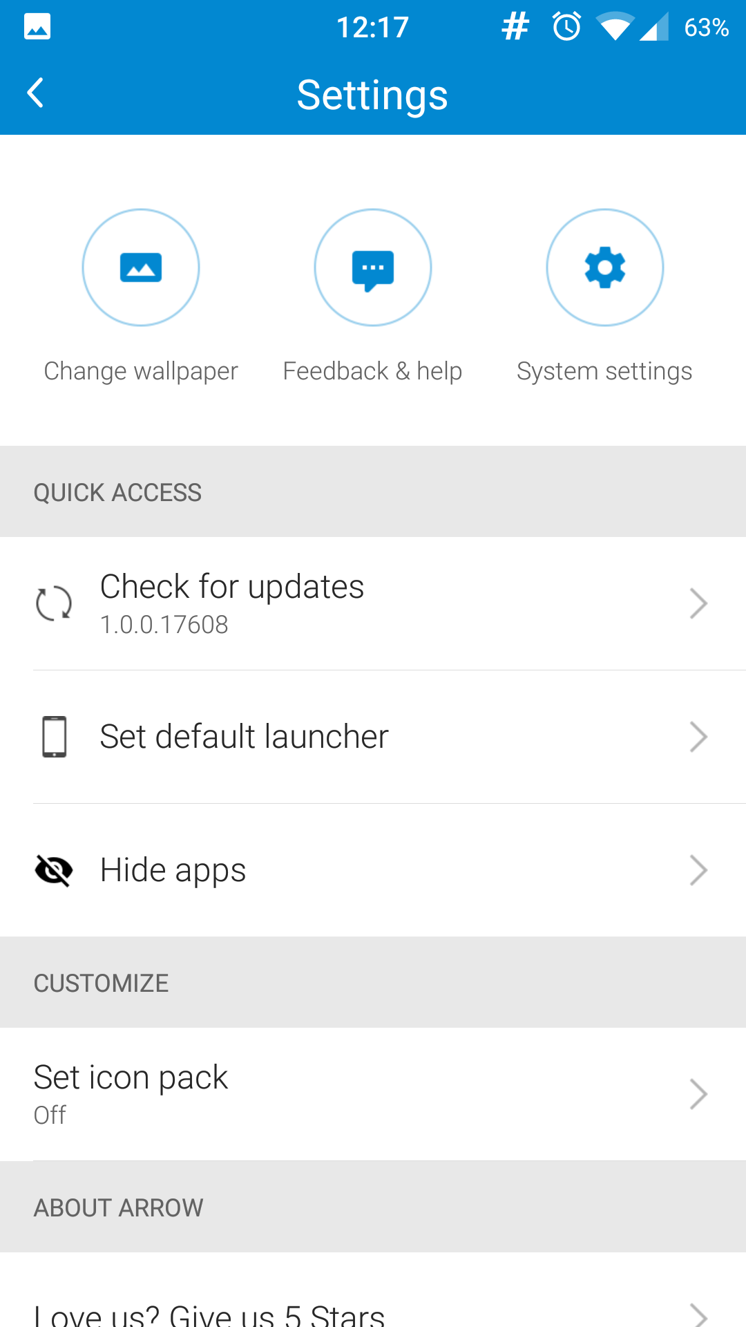 Microsoft Arrow Launcher for Android is now available for all users