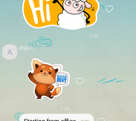 Viber Group Chat Like update