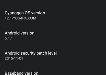 Yureka CM 12.1 OTA update