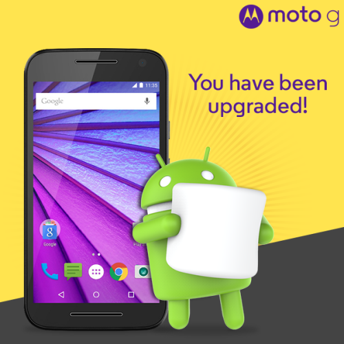 Android 6.0 Marshmallow for Moto G 3rd Gen India