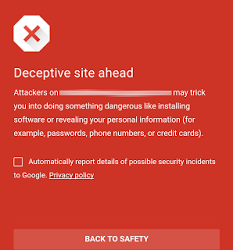 Google Chrome Safe Browsing for Android
