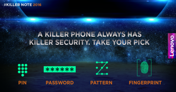 Lenovo K4 Note fingerprint scanner