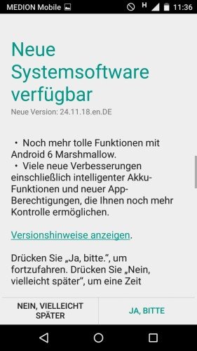 Moto X 2014 Germany Android 6.0 Marshmallow