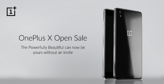 OnePlusX Open Sale India