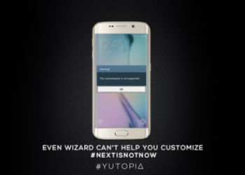 Yu Yutopia trolls Samsung TouchWiz UI