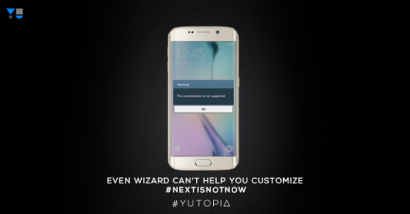 Yu Yutopia trolls Samsung TouchWiz UI