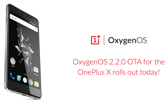 OnePlusX OxygenOS OTA